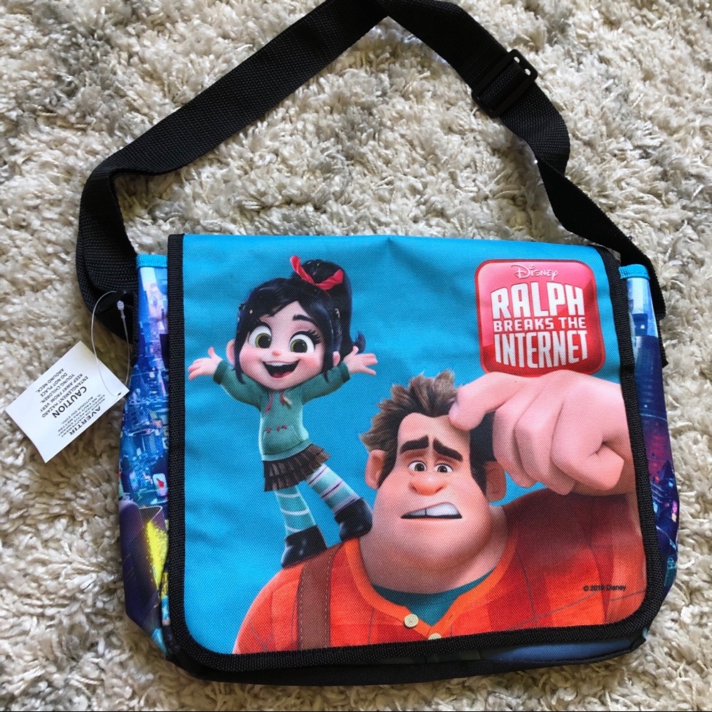 Disney Wreck It Ralph messenger crossbody bag